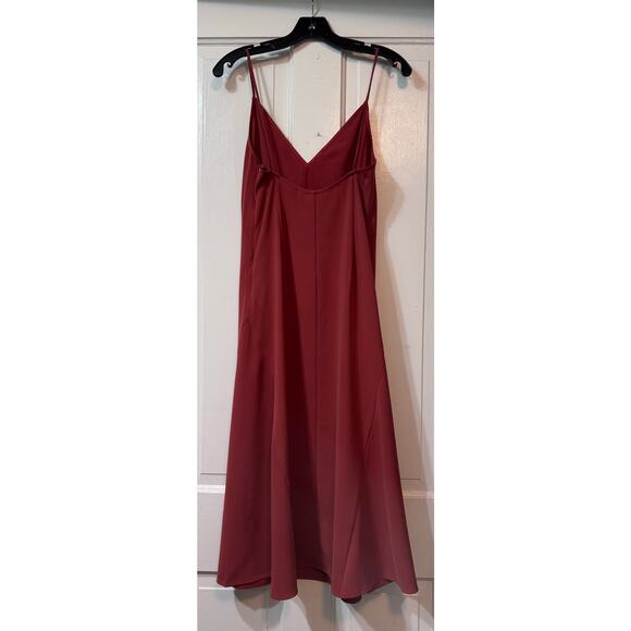 NWT Thakoon Rust Orange Slip Dress Size 4 - Picture 7 of 12
